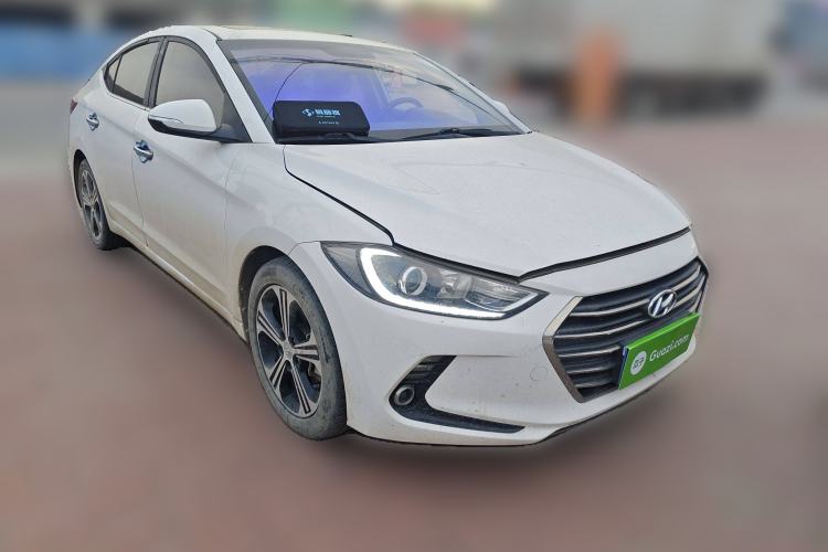 Used Hyundai Elantra (6th Generation / Lingdong) 2018 1.4T Dual-Clutch Xuan Dong · Dynamic Edition Front Right 45 Deg