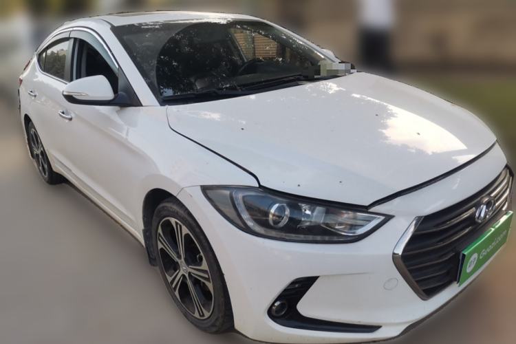 Used Hyundai Elantra (6th Generation / Lingdong) 2018 1.4T Dual-Clutch Xuan Dong · Dynamic Edition Front Right 45 Deg