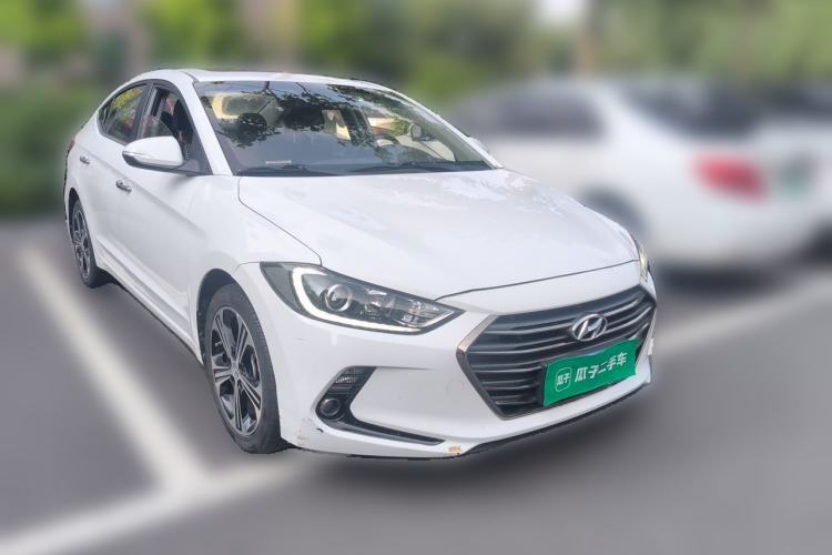 Used Hyundai Elantra (6th Generation / Lingdong) 2018 1.4T Dual-Clutch Xuan Dong · Dynamic Edition Front Right 45 Deg