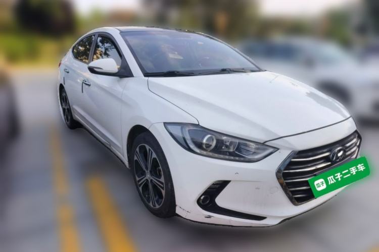 Used Hyundai Elantra (6th Generation / Lingdong) 2018 1.4T Dual-Clutch Xuan Dong · Dynamic Edition Front Right 45 Deg