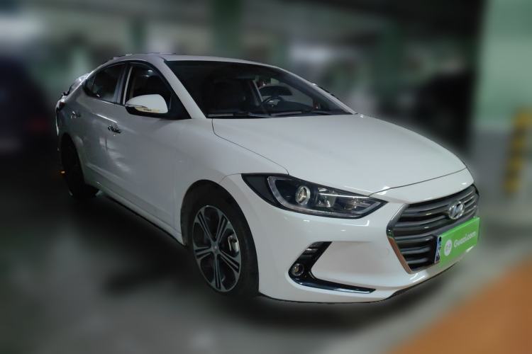 Used Hyundai Elantra (6th Generation / Lingdong) 2018 1.4T Dual-Clutch Xuan Dong · Dynamic Edition Front Right 45 Deg