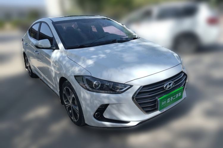 Used Hyundai Elantra (6th Generation / Lingdong) 2018 1.4T Dual-Clutch Xuan Dong · Dynamic Edition Front Right 45 Deg