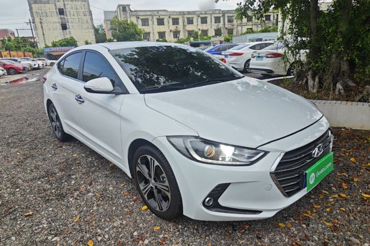 Used Hyundai Elantra (6th Generation / Lingdong) 2018 1.4T Dual-Clutch Xuan Dong · Dynamic Edition Front Right 45 Deg