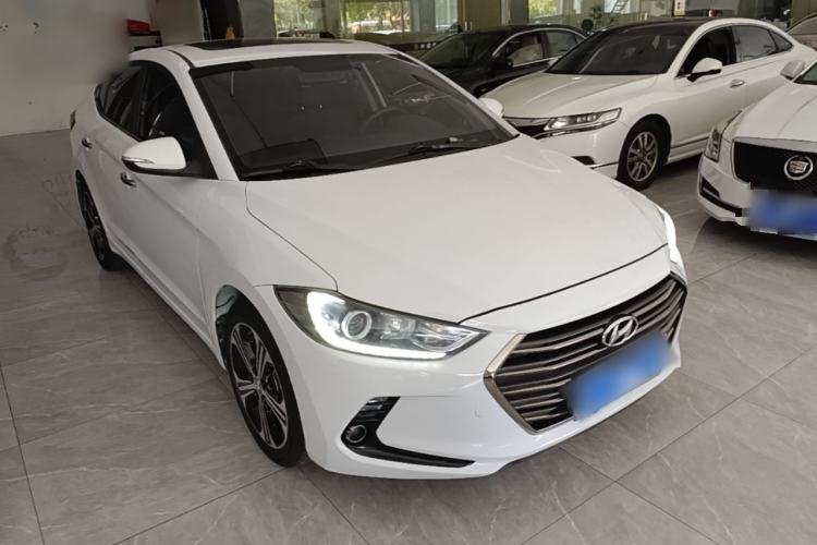 Used Hyundai Elantra (6th Generation / Lingdong) 2018 1.4T Dual-Clutch Xuan Dong · Dynamic Edition Front Right 45 Deg
