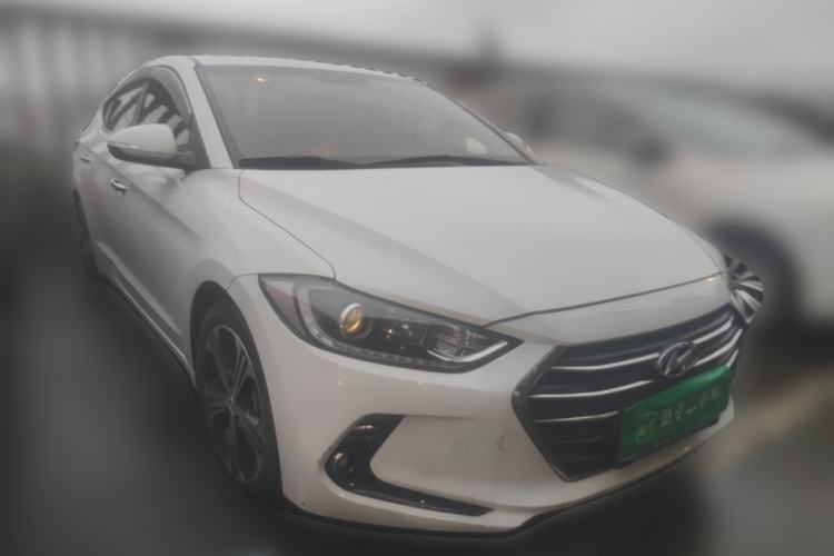 Used Hyundai Elantra (6th Generation / Lingdong) 2018 1.4T Dual-Clutch Xuan Dong · Dynamic Edition Front Right 45 Deg