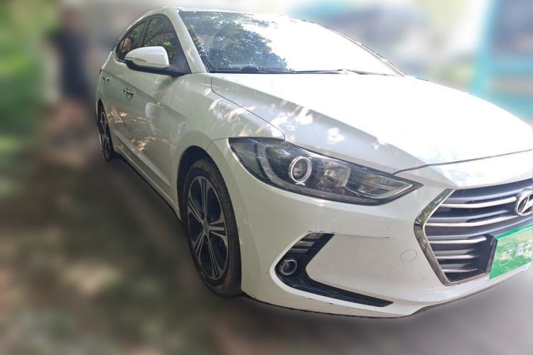 Used Hyundai Elantra (6th Generation / Lingdong) 2018 1.4T Dual-Clutch Xuan Dong · Dynamic Edition Front Right 45 Deg