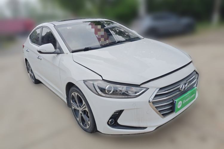 Used Hyundai Elantra (6th Generation / Lingdong) 2018 1.4T Dual-Clutch Xuan Dong · Dynamic Edition Front Right 45 Deg