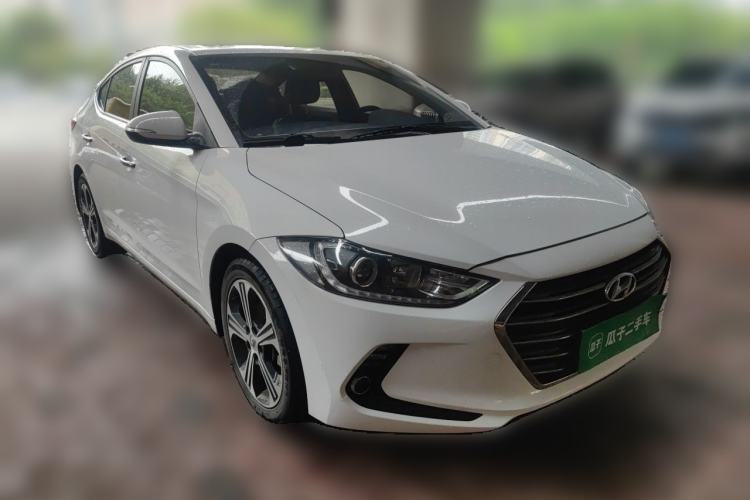 Used Hyundai Elantra (6th Generation / Lingdong) 2018 1.4T Dual-Clutch Xuan Dong · Dynamic Edition Front Right 45 Deg