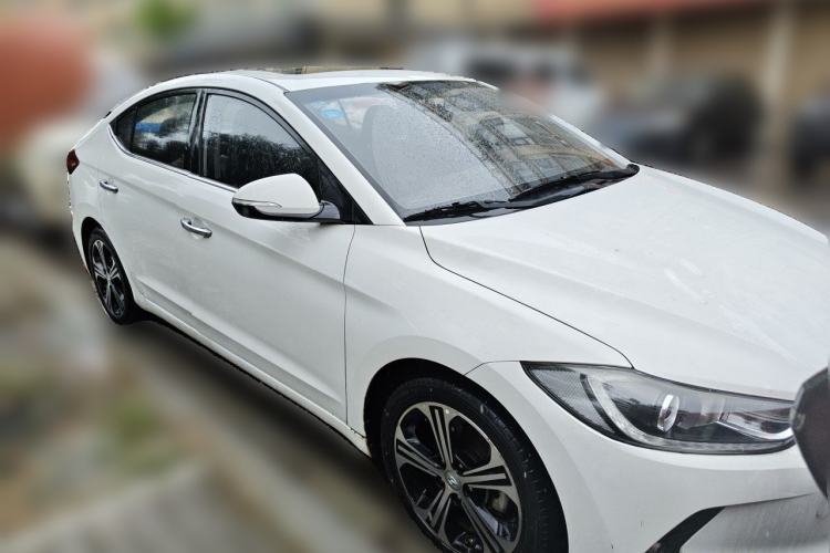 Used Hyundai Elantra (6th Generation / Lingdong) 2018 1.4T Dual-Clutch Xuan Dong · Dynamic Edition Front Right 45 Deg