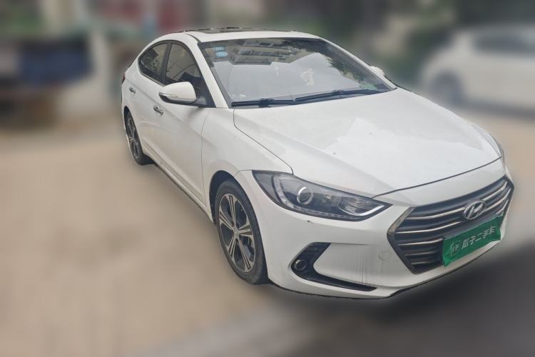 Used Hyundai Elantra (6th Generation / Lingdong) 2018 1.4T Dual-Clutch Xuan Dong · Dynamic Edition Front Right 45 Deg