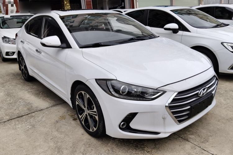 Used Hyundai Elantra (6th Generation / Lingdong) 2018 1.4T Dual-Clutch Xuan Dong · Dynamic Edition Front Right 45 Deg