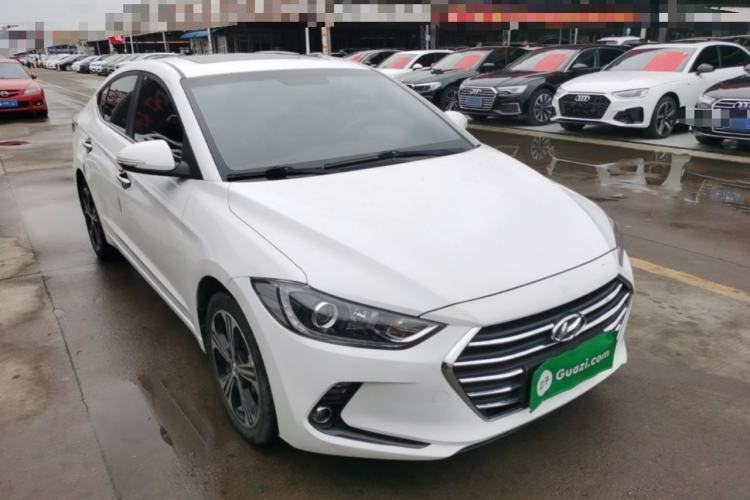 Used Hyundai Elantra (6th Generation / Lingdong) 2018 1.4T Dual-Clutch Xuan Dong · Dynamic Edition Front Right 45 Deg