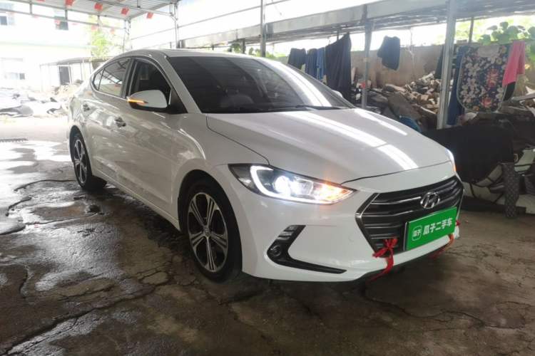 Used Hyundai Elantra (6th Generation / Lingdong) 2018 1.4T Dual-Clutch Xuan Dong · Dynamic Edition Front Right 45 Deg