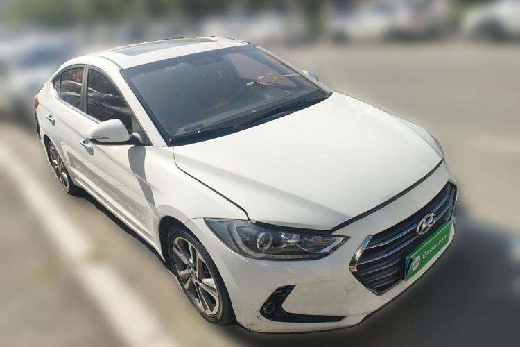 Used Hyundai Elantra (6th Generation / Lingdong) 2018 1.6L Automatic 15th Anniversary Special Edition Front Right 45 Deg