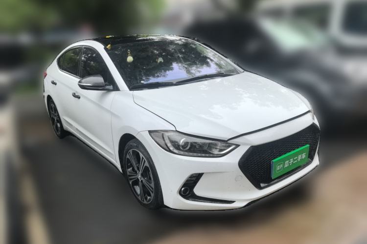 Used Hyundai Elantra (6th Generation / Lingdong) 2018 1.4T Dual-Clutch Xuan Dong · Dynamic Edition Front Right 45 Deg