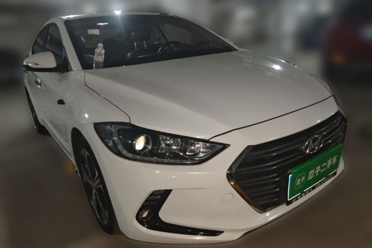Used Hyundai Elantra (6th Generation / Lingdong) 2018 1.4T Dual-Clutch Xuan Dong · Dynamic Edition Front Right 45 Deg