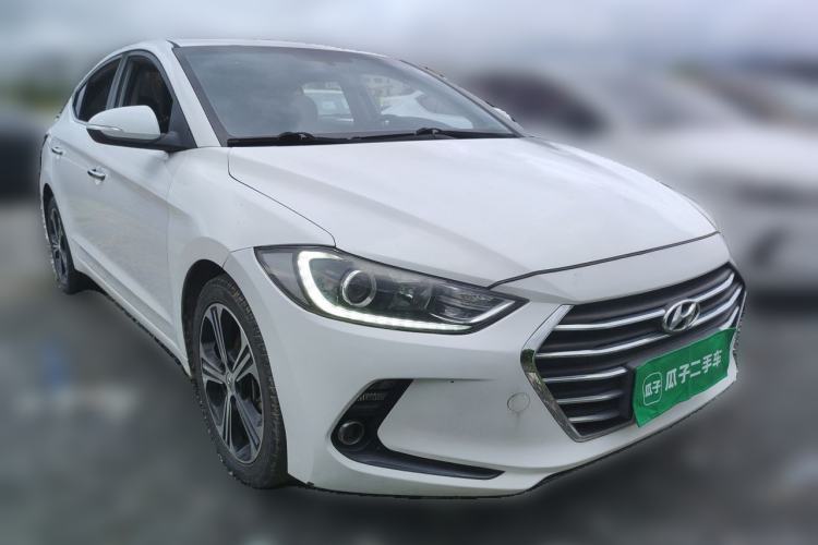 Used Hyundai Elantra (6th Generation / Lingdong) 2018 1.4T Dual-Clutch Xuan Dong · Dynamic Edition Front Right 45 Deg