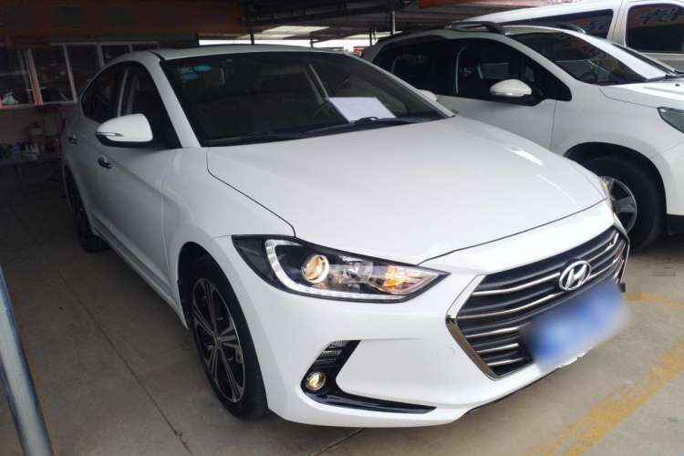 Used Hyundai Elantra (6th Generation / Lingdong) 2018 1.4T Dual-Clutch Xuan Dong · Dynamic Edition Front Right 45 Deg
