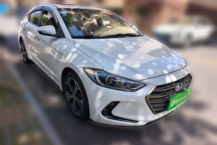 Used Hyundai Elantra (6th Generation / Lingdong) 2018 1.4T Dual-Clutch Xuan Dong · Dynamic Edition Front Right 45 Deg