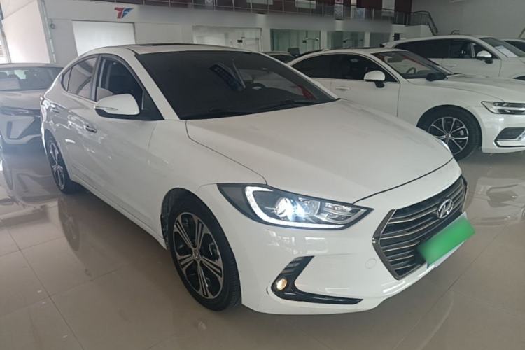 Used Hyundai Elantra (6th Generation / Lingdong) 2018 1.4T Dual-Clutch Xuan Dong · Dynamic Edition Front Right 45 Deg