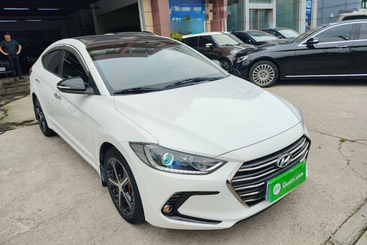 Used Hyundai Elantra (6th Generation / Lingdong) 2018 1.4T Dual-Clutch Xuan Dong · Dynamic Edition Front Right 45 Deg