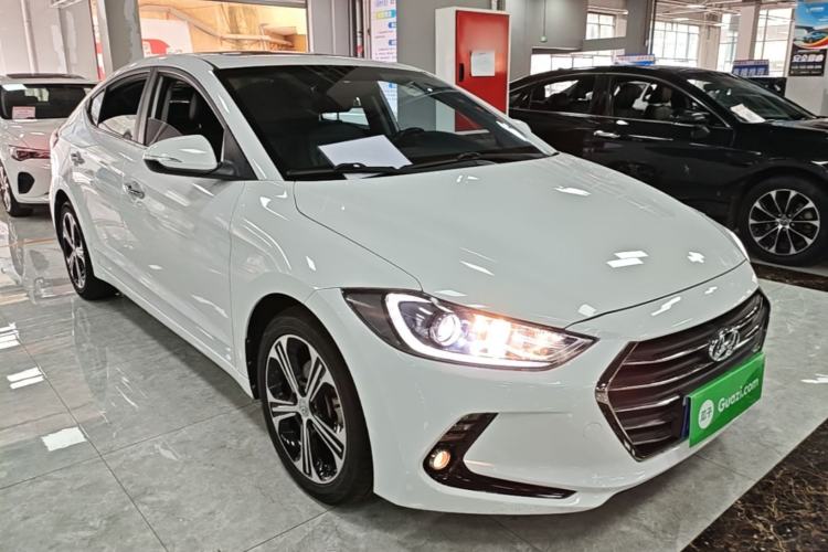 Used Hyundai Elantra (6th Generation / Lingdong) 2018 1.4T Dual-Clutch Xuan Dong · Dynamic Edition Front Right 45 Deg