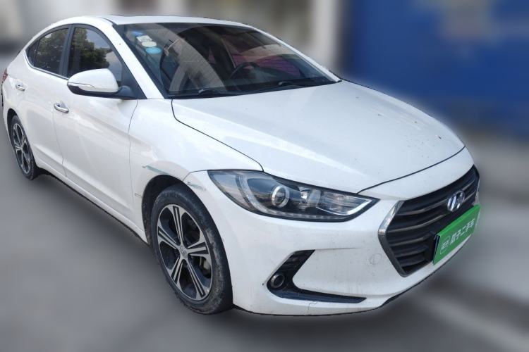 Used Hyundai Elantra (6th Generation / Lingdong) 2018 1.4T Dual-Clutch Xuan Dong · Dynamic Edition Front Right 45 Deg