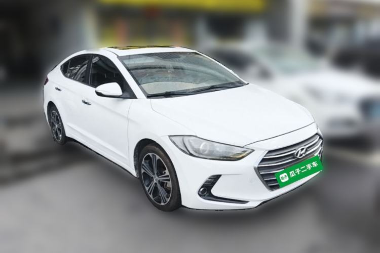 Used Hyundai Elantra (6th Generation / Lingdong) 2018 1.4T Dual-Clutch Xuan Dong · Dynamic Edition Front Right 45 Deg