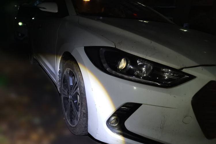 Used Hyundai Elantra (6th Generation / Lingdong) 2018 1.4T Dual-Clutch Xuan Dong · Dynamic Edition Front Right 45 Deg