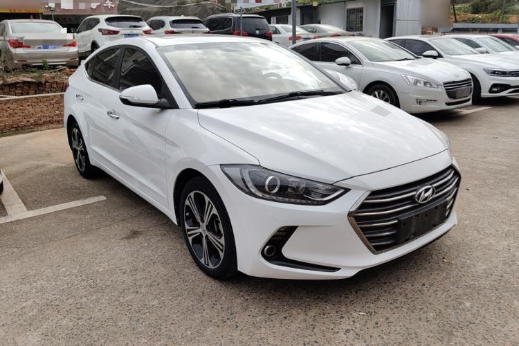 Used Hyundai Elantra (6th Generation / Lingdong) 2018 1.4T Dual-Clutch Xuan Dong · Dynamic Edition Front Right 45 Deg