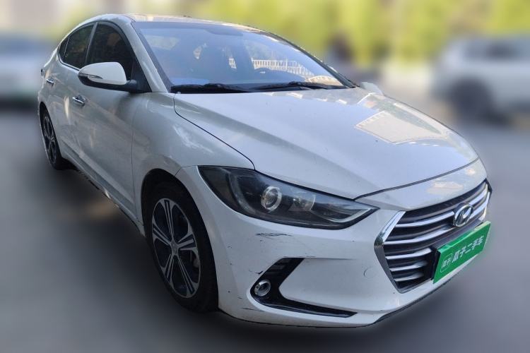 Used Hyundai Elantra (6th Generation / Lingdong) 2018 1.4T Dual-Clutch Xuan Dong · Dynamic Edition Front Right 45 Deg