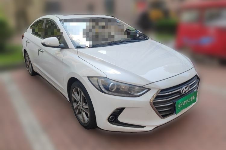 Used Hyundai Elantra (6th Generation / Lingdong) 2018 1.6L Automatic 15th Anniversary Special Edition Front Right 45 Deg
