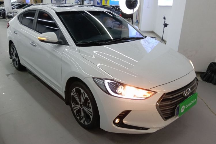 Used Hyundai Elantra (6th Generation / Lingdong) 2018 1.4T Dual-Clutch Xuan Dong · Dynamic Edition Front Right 45 Deg