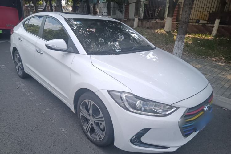 Used Hyundai Elantra (6th Generation / Lingdong) 2018 1.4T Dual-Clutch Xuan Dong · Dynamic Edition Front Right 45 Deg