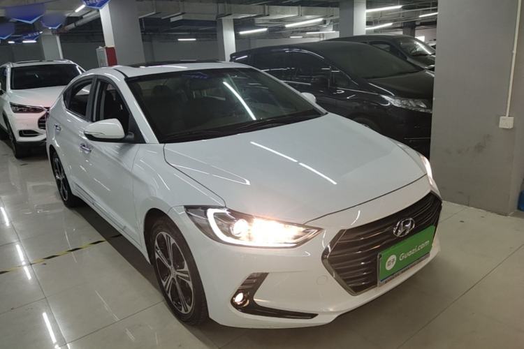 Used Hyundai Elantra (6th Generation / Lingdong) 2018 1.4T Dual-Clutch Xuan Dong · Dynamic Edition Front Right 45 Deg