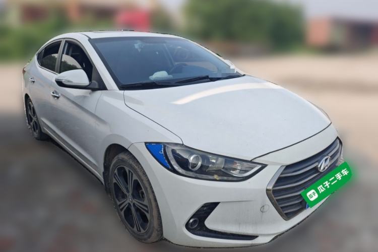Used Hyundai Elantra (6th Generation / Lingdong) 2018 1.4T Dual-Clutch Xuan Dong · Dynamic Edition Front Right 45 Deg
