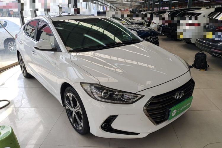 Used Hyundai Elantra (6th Generation / Lingdong) 2018 1.4T Dual-Clutch Xuan Dong · Dynamic Edition Front Right 45 Deg