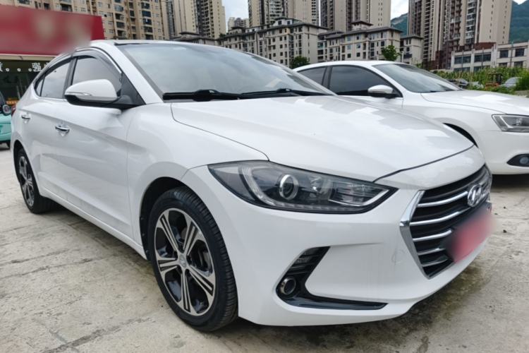 Used Hyundai Elantra (6th Generation / Lingdong) 2018 1.4T Dual-Clutch Xuan Dong · Dynamic Edition Front Right 45 Deg