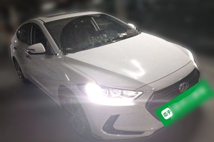 Used Hyundai Elantra (6th Generation / Lingdong) 2018 1.4T Dual-Clutch Xuan Dong · Dynamic Edition Front Right 45 Deg
