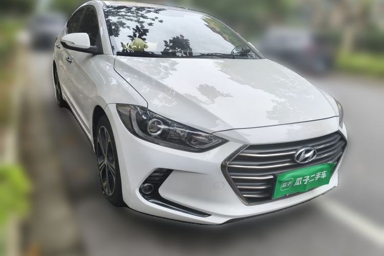 Used Hyundai Elantra (6th Generation / Lingdong) 2018 1.4T Dual-Clutch Xuan Dong · Dynamic Edition Front Right 45 Deg