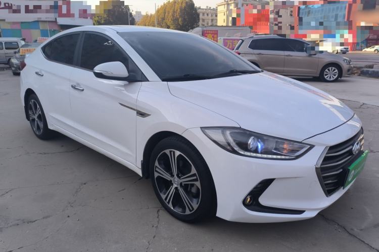 Used Hyundai Elantra (6th Generation / Lingdong) 2018 1.4T Dual-Clutch Xuan Dong · Dynamic Edition Front Right 45 Deg