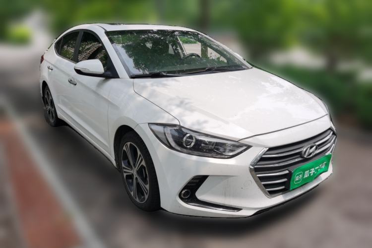 Used Hyundai Elantra (6th Generation / Lingdong) 2018 1.4T Dual-Clutch Xuan Dong · Dynamic Edition Front Right 45 Deg