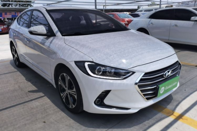 Used Hyundai Elantra (6th Generation / Lingdong) 2018 1.4T Dual-Clutch Xuan Dong · Dynamic Edition Front Right 45 Deg