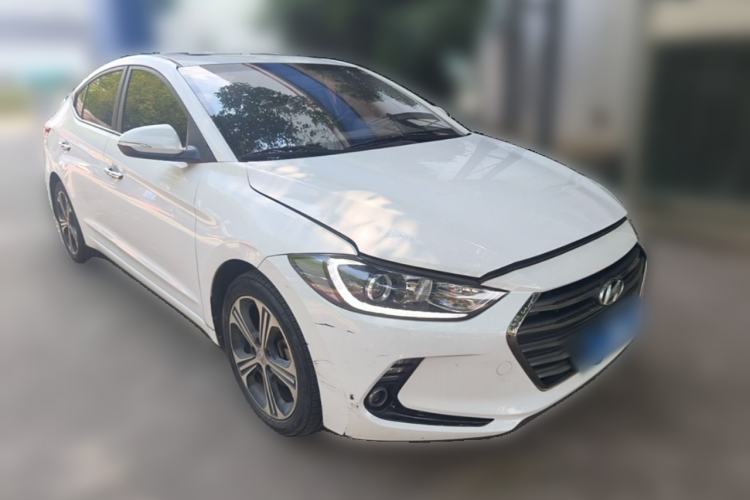 Used Hyundai Elantra (6th Generation / Lingdong) 2018 1.4T Dual-Clutch Xuan Dong · Dynamic Edition Front Right 45 Deg