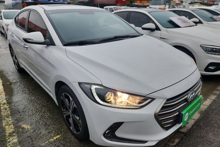 Used Hyundai Elantra (6th Generation / Lingdong) 2018 1.4T Dual-Clutch Xuan Dong · Dynamic Edition Front Right 45 Deg