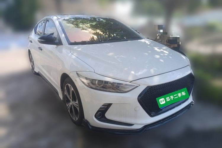 Used Hyundai Elantra (6th Generation / Lingdong) 2018 1.4T Dual-Clutch Xuan Dong · Dynamic Edition Front Right 45 Deg
