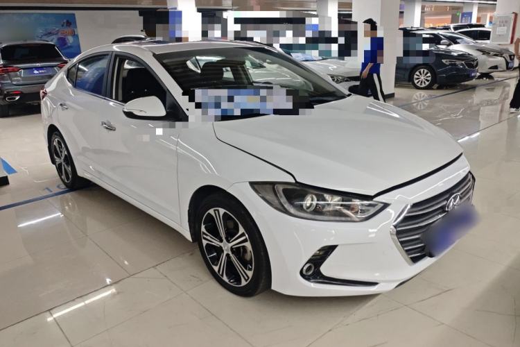 Used Hyundai Elantra (6th Generation / Lingdong) 2018 1.4T Dual-Clutch Xuan Dong · Dynamic Edition Front Right 45 Deg