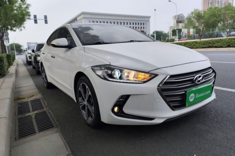 Used Hyundai Elantra (6th Generation / Lingdong) 2018 1.4T Dual-Clutch Xuan Dong · Dynamic Edition Front Right 45 Deg