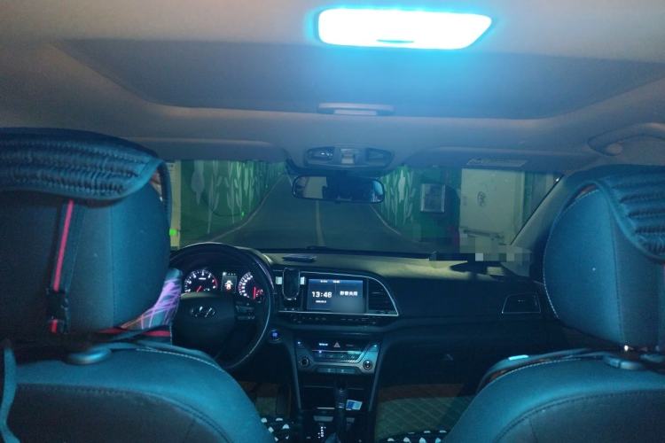 Used Hyundai Elantra (6th Generation / Lingdong) 2018 1.4T Dual-Clutch Xuan Dong · Dynamic Edition Headliner