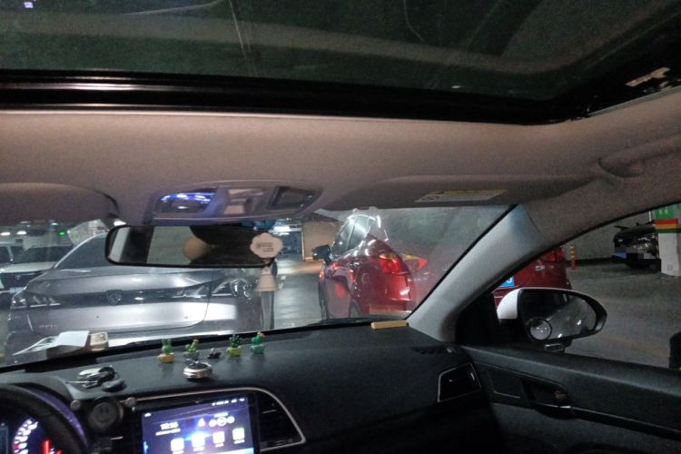 Used Hyundai Elantra (6th Generation / Lingdong) 2018 1.4T Dual-Clutch Xuan Dong · Dynamic Edition Headliner